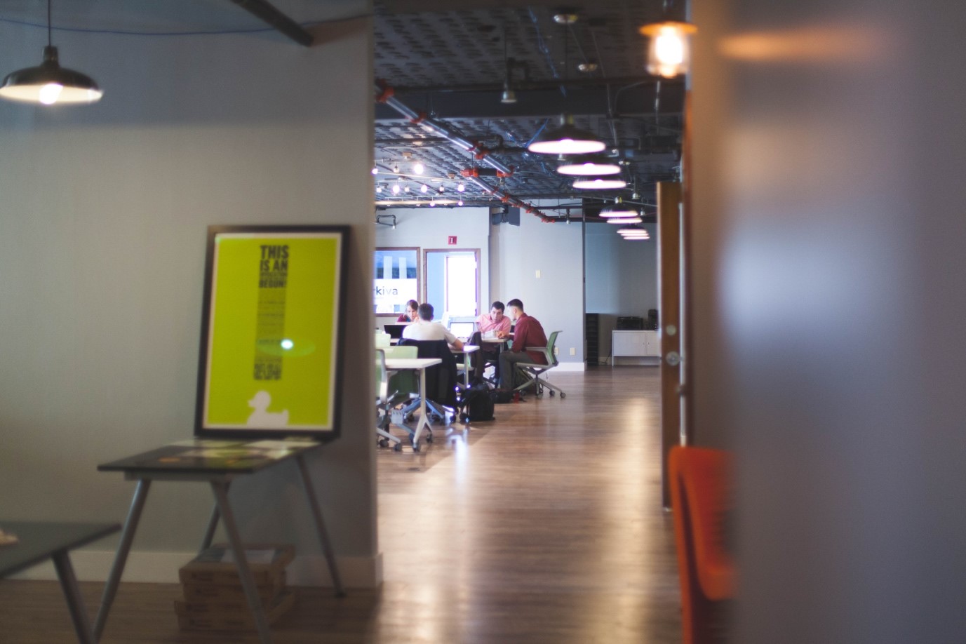 A newly renovated office fitout in Sydney